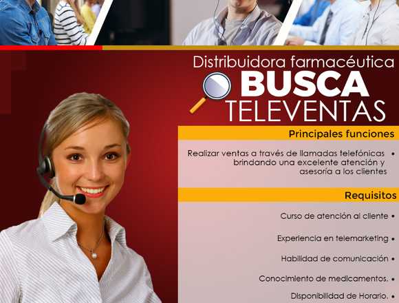 Puesto de Tele ventas 