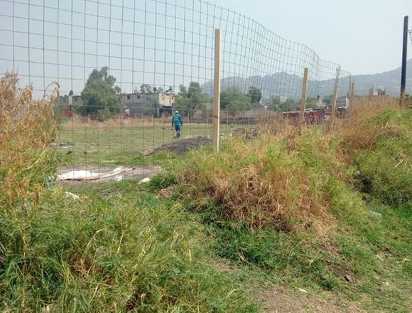 Venta de lotes en alcaldía Tlahuac 