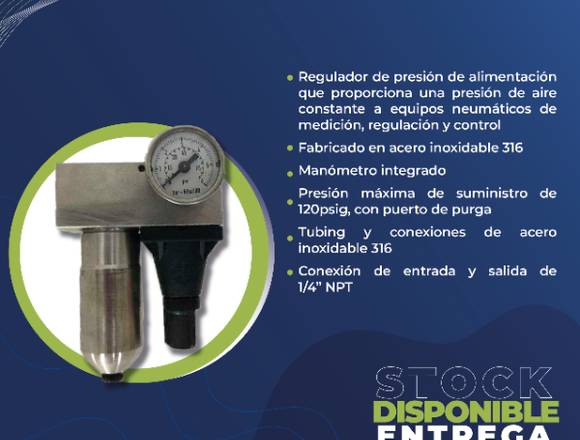 Regulador De Presión De Acero Inoxidable