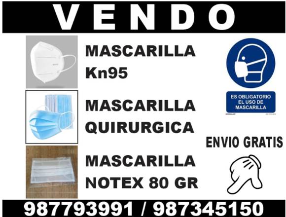 Mascarillas KN95 (5 capas)