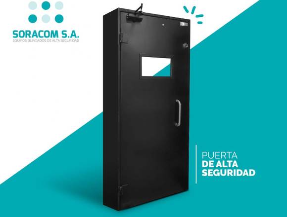 Puertas blindadas para bancos y cooperativas 