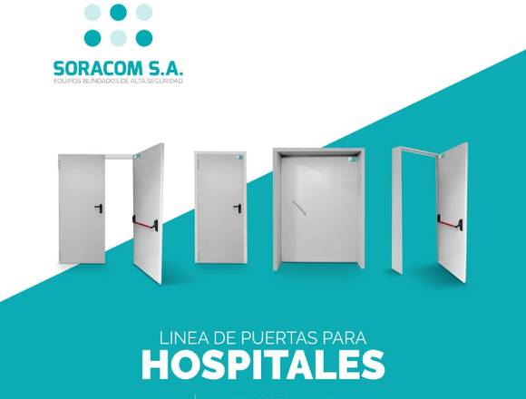 Puertas radiológicas  para hospitales 