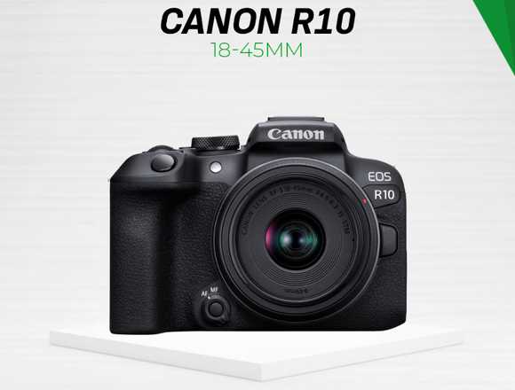 CANON R10 LENTE KIT18-45MM