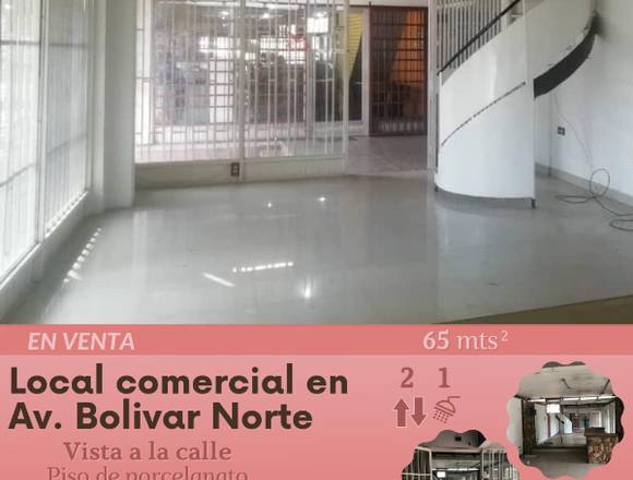 LOCAL COMERCIAL  A PIE DE CALLE VALECIA AV BOLIVAR