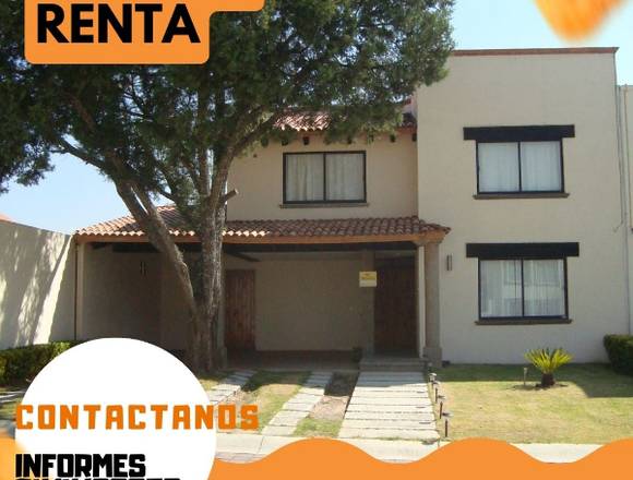 CASA EN RENTA EN FRACC. PRIVADO EN APIZACO 