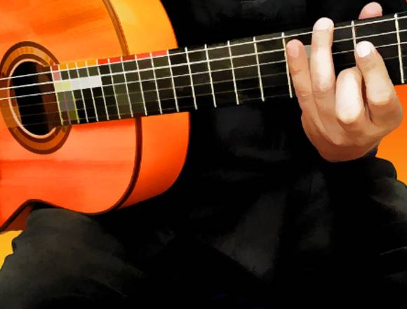 CLASES GUITARRA PRESENCIAL Y ONLINE