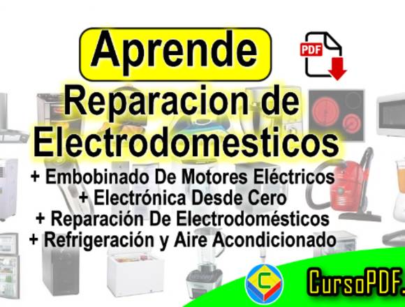 Cursos para Aprender a Reparar Electrodomésticos