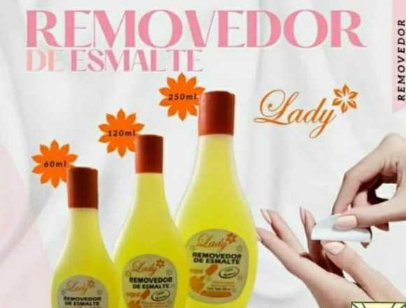 Removedor de Esmalte para Uñas Lady