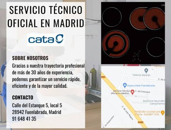 SAT Oficial reparación de electrodomésticos CATA