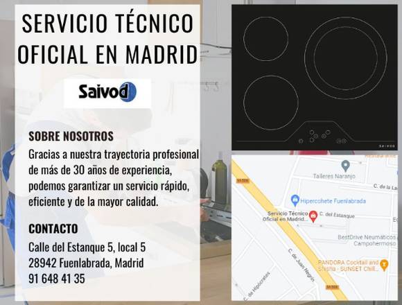 SAT Oficial reparación de electrodomésticos SAIVOD