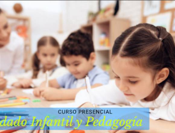 Curso de cuidado infantil y pedagogía