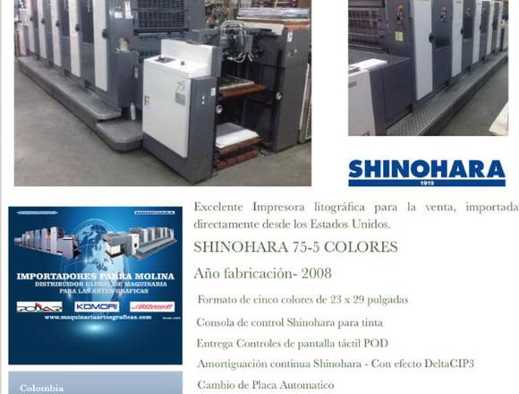 SHINOHARA CINCO COLORES