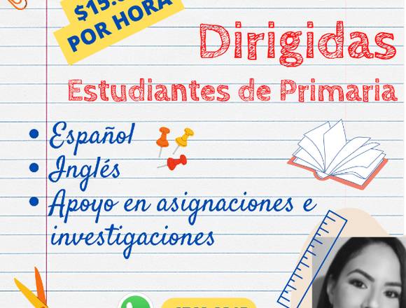 Servicio de Tutorías para estudiantes de Primaria 