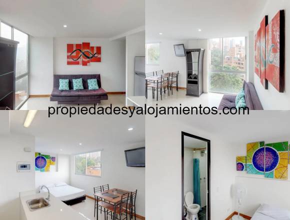 APARTAMENTO POR DIAS O MESES EN EL POBLADO cod 131