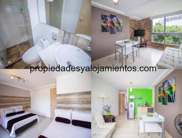 ALQUILER APARTAMENTO AMOBLADO LAURELES COD 150