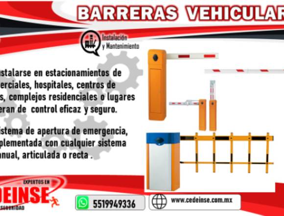 BARRERAS VEICULARES 