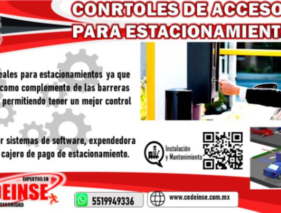 CONTROLES DE ACCESO PARA ESTACIONAMIENTOS 