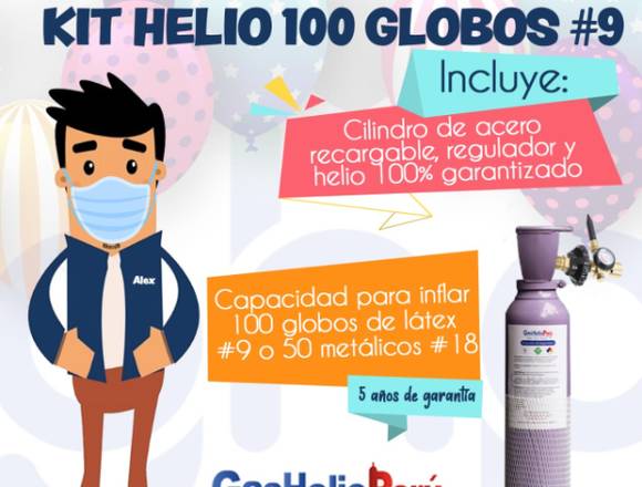 CILINDROS PARA GAS HELIO 