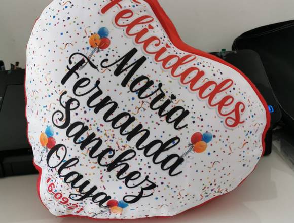 cojines de color personalizados 