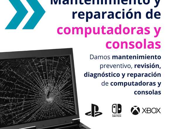 ¡Reparamos tu consola y computadora!