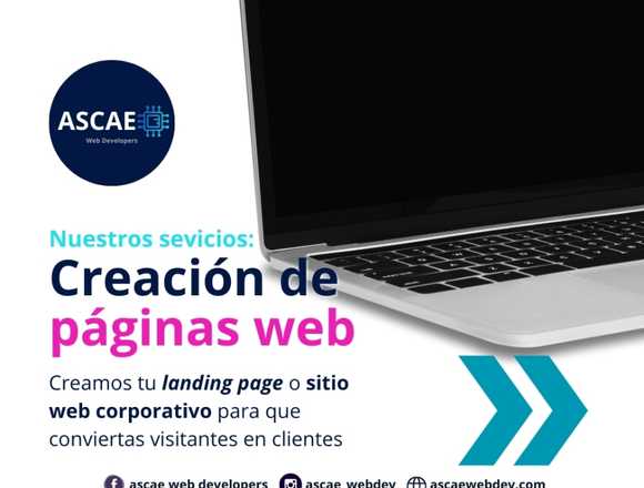 ¡Diseñamos y creamos tu Página Web!