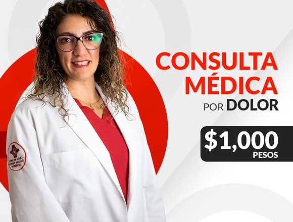 CONSULTA MÉDICA por DOLOR 