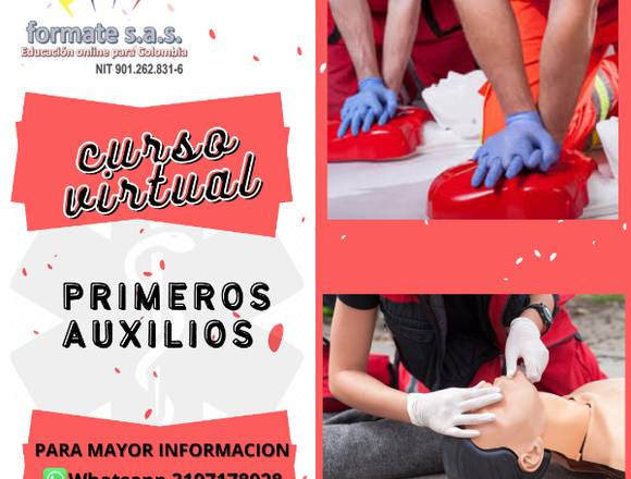 CURSO ONLINE PRIMEROS AUXILIOS 