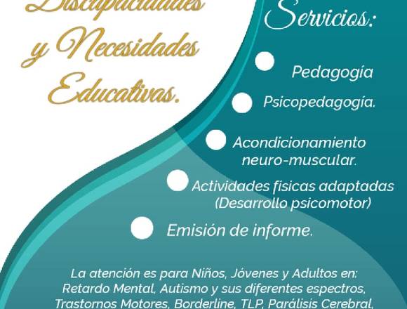 Evaluación, atención  y elaboración de informes.