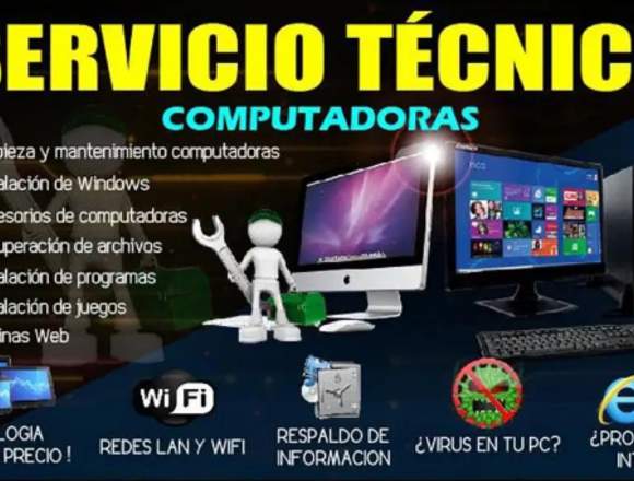 Tecnico de Computadores a Domicilio