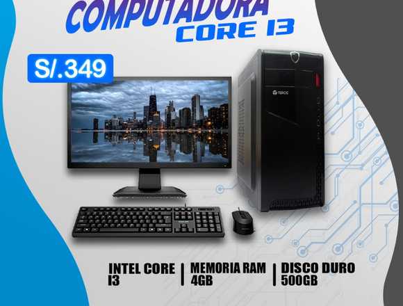 Oferta Computadora core i3