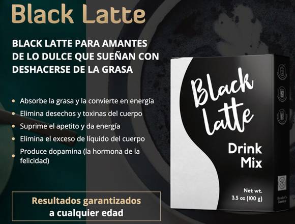 BLACK LATTE: Té Adelgazante Efectivo 100% Natural