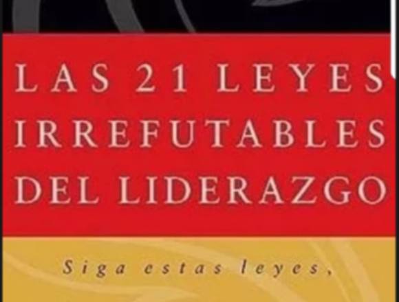 Las 21 Leyes irrefutables del liderazgo libro Maxw