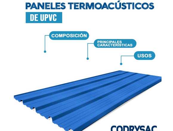 Techo termoacústico codrysac 