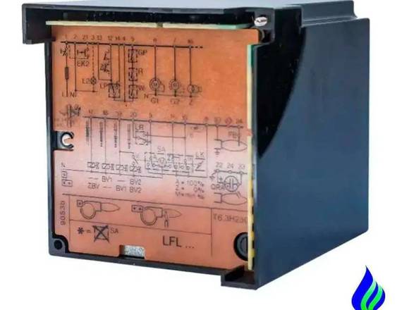 Control De Llama Siemens Lfl1.322 110v Quemadores