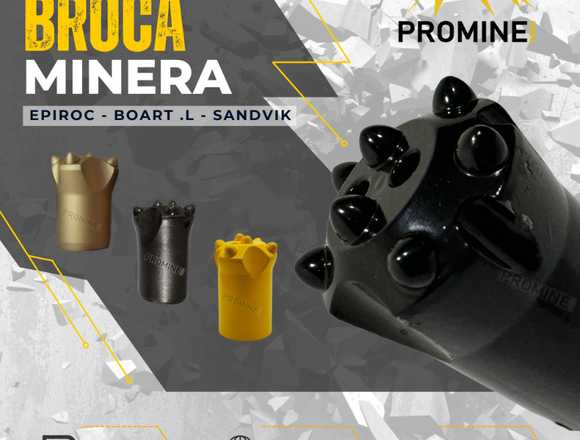 BROCA CÓNICA |PIEDRA||– PROMINE PERÚ|