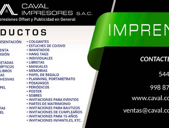 IMPRENTA & PUBLICIDAD 