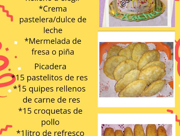 Picaderas ( dulces y saladas)