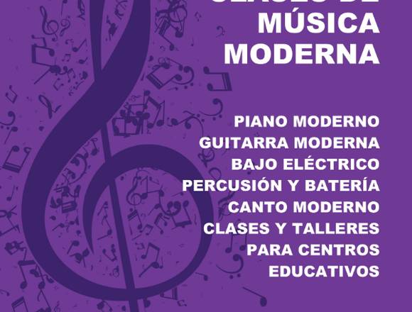 Clases de Música Moderna