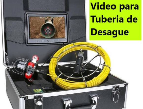 INSPECCION TUBERIA DESAGUE CAMARA VIDEO EN LIMA 🦛 - Anuto Marketplace