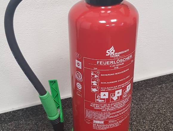 Schaumlöscher Schaum Feuerlöscher 6L NEU