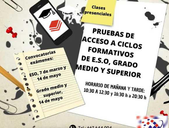 Clases de preparación de pruebas libres