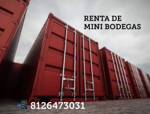 RENTA DE MINI BODEGAS