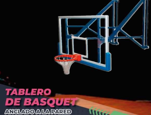 TABLERO DE BASKET A PARED