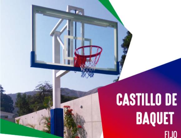 CASTILLO DE BASQUET FIJO