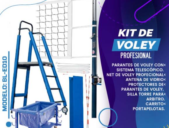 KIT PROFESIONAL DE VOLEIBOL