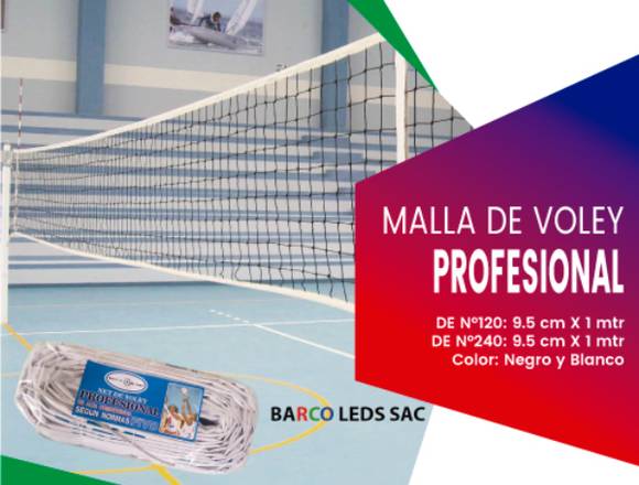 MALLA DE VOLEY PROFESIONAL