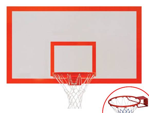 TABLERO DE BASQUET DE MADERA