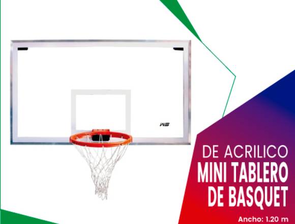 MINI TABLERO DE BASQUET ACRILICO1