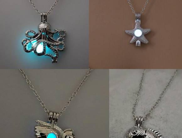 Collares Luminosos que BRILLAN en la oscuridad 