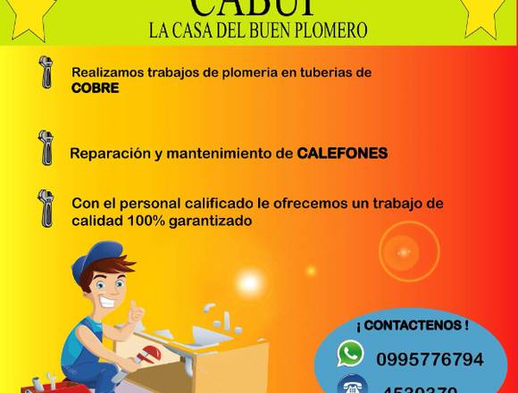 SERVICIOS PROFESIONALES DE PLOMERIA